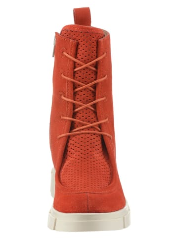Heine Leren boots rood