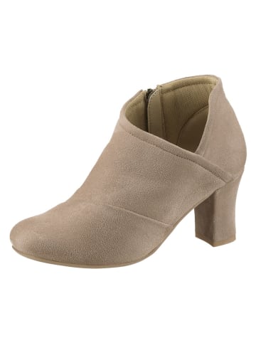 Heine Enkellaarzen beige