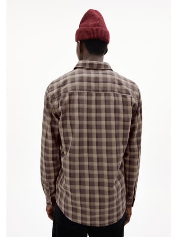 armedangels Blouse "Noaamos" beige/lichtbruin