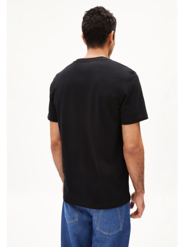 armedangels Shirt "Maarkos Ikograph" in Schwarz