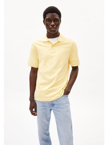 armedangels Poloshirt "Maario" geel