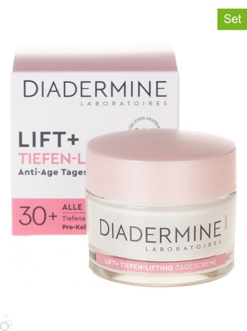 DIADERMINE 3-delige set: dagcrème "Lift+Diepte Lifting", elk 50 ml