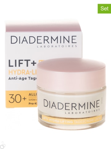 DIADERMINE 3-delige set: dagcrème "Lift+" - SPF 30", elk 50 ml