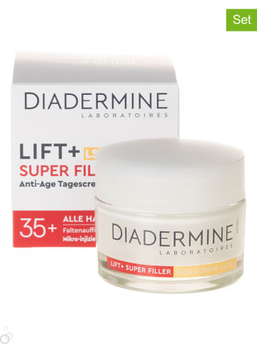 DIADERMINE 3-delige set: dagcrème "Lift+Super Filler", elk 50 ml