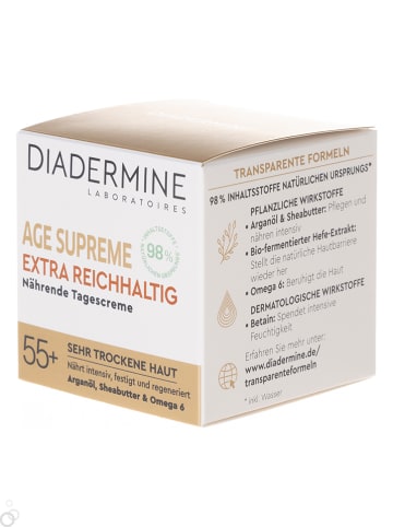 DIADERMINE 3-delige set: gezichtscrème "Extra Rich", elk 50 ml