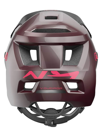 ABUS Kask rowerowy "Youdrop" w kolorze bordowym