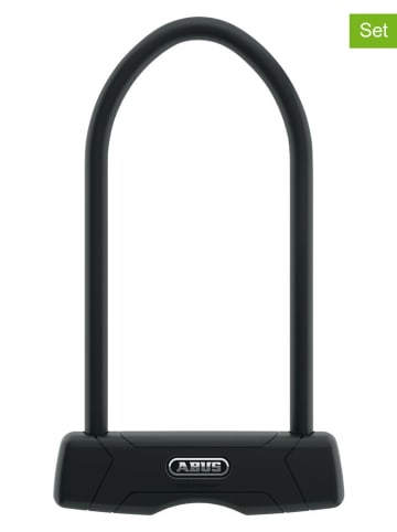 ABUS 2-delige set: fietssloten "460/150HB230" met houder "USH460" zwart