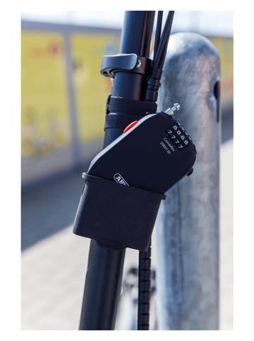 ABUS Zamek rowerowy "CombiFlex 2503/120+" w kolorze czarnym