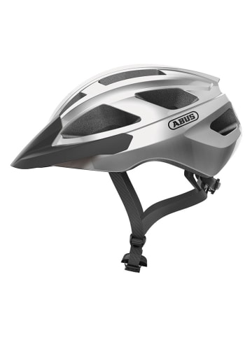 ABUS Kask rowerowy "Macator" w kolorze srebrnym
