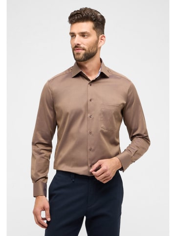 Eterna Blouse - modern fit - lichtbruin