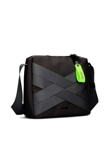 Zwei Umhängetasche in Schwarz - (B)28 x (H)23 x (T)11 cm