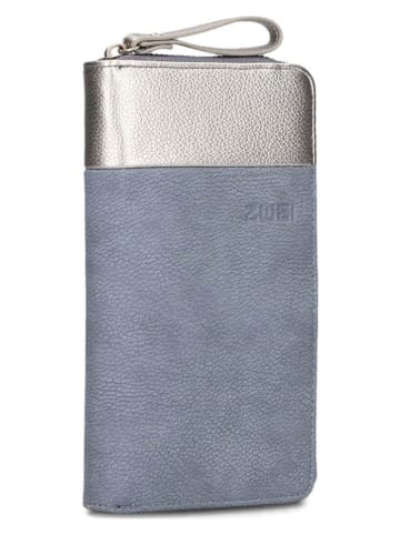 Zwei Geldbörse in Hellblau - (B)11 x (H)20 x (T)3 cm