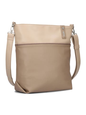 Zwei Umhängetasche in Beige/ Hellbraun - (B)33 x (H)32 x (T)13 cm