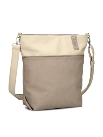 Zwei Umhängetasche in Beige - (B)33 x (H)32 x (T)13 cm