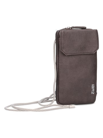 Zwei Handytasche "MP30" in Braun - (B)10 x (H)19 x (T)3 cm