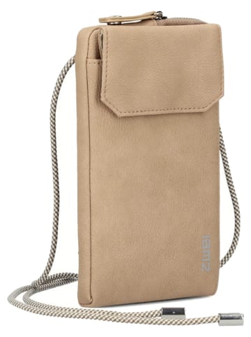 Zwei Handytasche in Beige - (B)10 x (H)19 x (T)3 cm