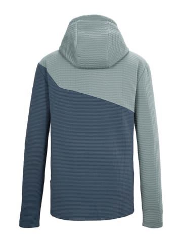 Killtec Fleecejacke "Kos" in Türkis/ Dunkelblau