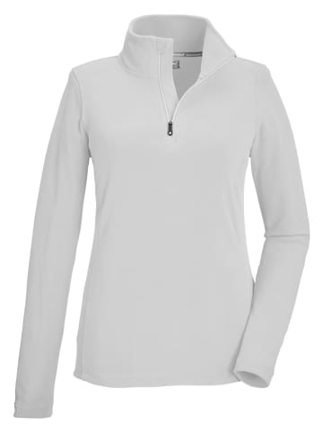 Killtec Fleecepullover in Weiß