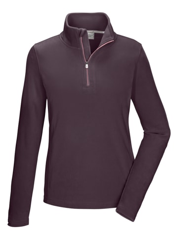 Killtec Fleecepullover in Lila