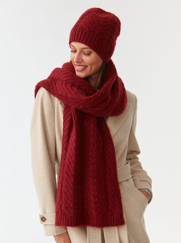 TATUUM Schal in Bordeaux - (L)170 x (B)43 cm