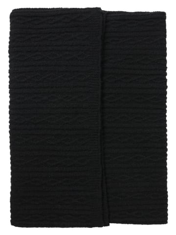TATUUM Szal "Gorita" w kolorze czarnym - 170 x 43 cm