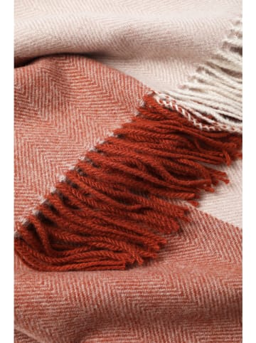 TATUUM Szal w kolorze beżowo-jasnobrązowym - 186 x 68 cm