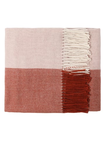 TATUUM Szal w kolorze beżowo-jasnobrązowym - 186 x 68 cm