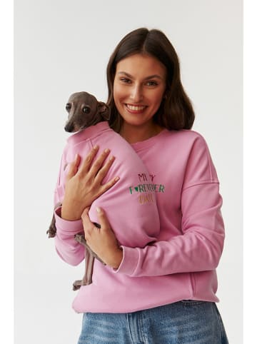 TATUUM Hunde-Sweatshirt in Rosa