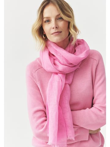 TATUUM Leinenschal in Rosa - (L)180 x (B)50 cm