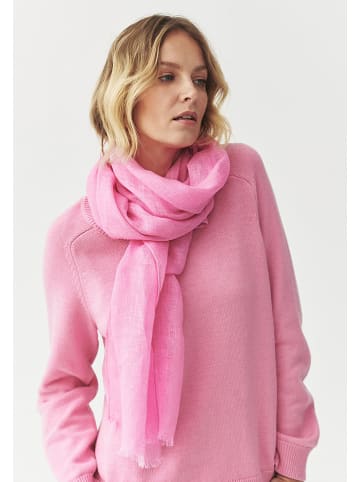 TATUUM Leinenschal in Rosa - (L)180 x (B)50 cm