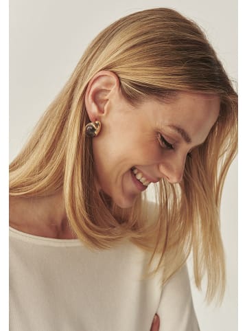 TATUUM Kolczyki w kolorze khaki