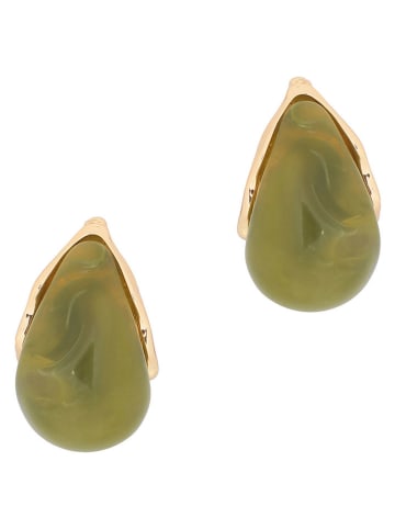 TATUUM Kolczyki w kolorze khaki