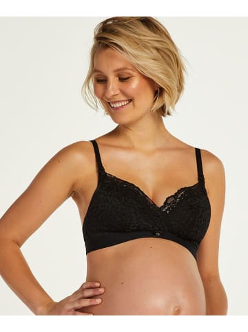 Hunkemöller Biustonosz w kolorze czarnym do karmienia