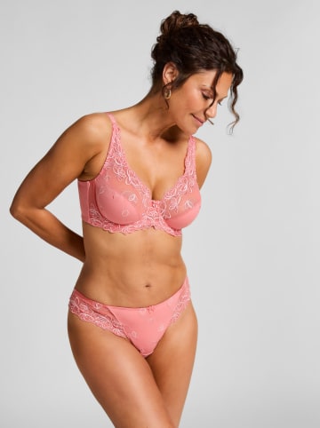Hunkemöller Stringi "Diva" w kolorze szaroróżowym