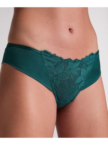 Hunkemöller Figi "Lana" w kolorze ciemnozielonym