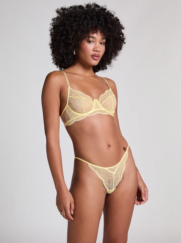 Hunkemöller Stringi "Isabelle" w kolorze żółtym