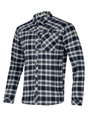 LA SPORTIVA Functionele blouse "Rambler" zwart/grijs/wit