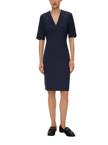 s.Oliver BLACK LABEL Kleid in Dunkelblau