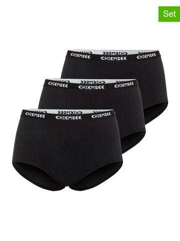 Chiemsee 3er-Set: Pantys in Schwarz