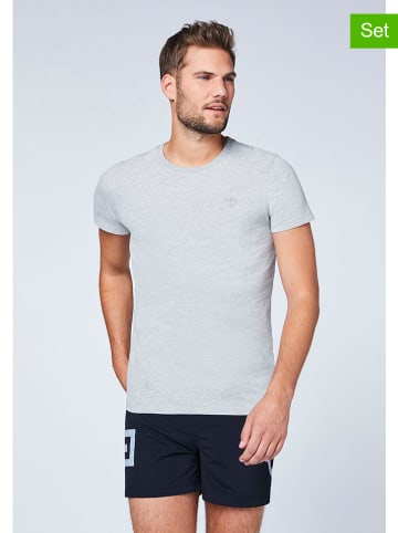 Chiemsee 2er-Set: Shirts in Grau