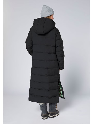 Chiemsee Steppmantel in Schwarz