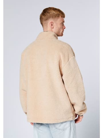 Chiemsee Fleecejacke in Beige/ Schwarz