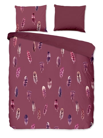 Pure Microvezel beddengoedset "Cos" bordeaux