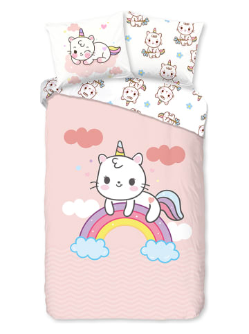 Good Morning Beddengoedset "Puk" lichtroze