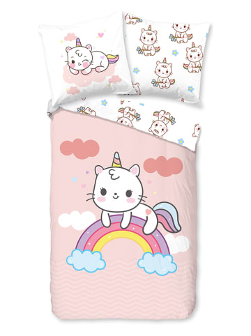 Good Morning Beddengoedset "Puk" lichtroze