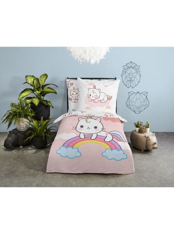 Good Morning Beddengoedset "Puk" lichtroze