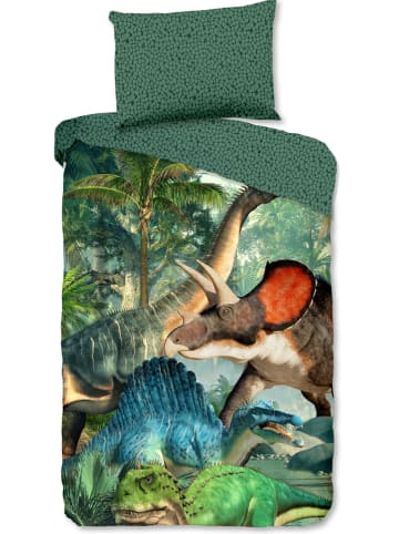 Good Morning Bettwäsche-Set in Grün