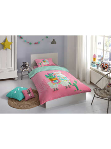 Good Morning Beddengoedset "Lalama" roze