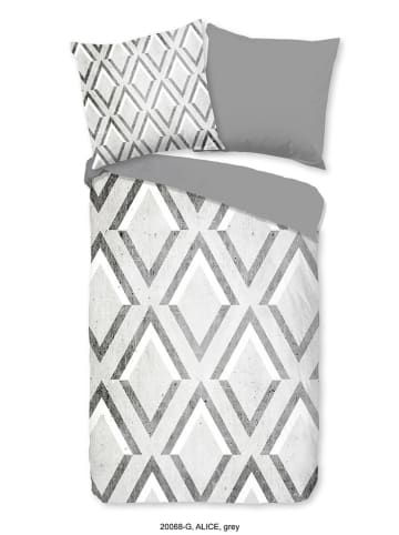 Good Morning Komplet pościeli "Grey" w kolorze szarym
