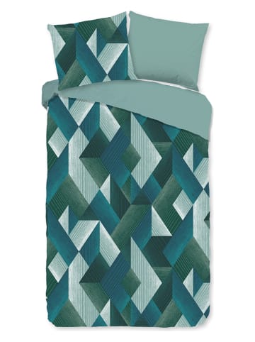 Good Morning Beddengoedset "Novan" groen